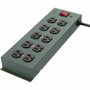 Belkin - 10-Outlet Surge Protector with 15ft Power Cord (5-pack) F9D1000-155PK - Metal