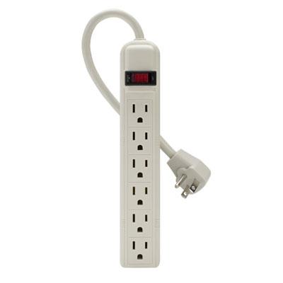 Belkin Powerstrip - Power Strip - Output Connectors: 6 - 5 Ft Cord 5