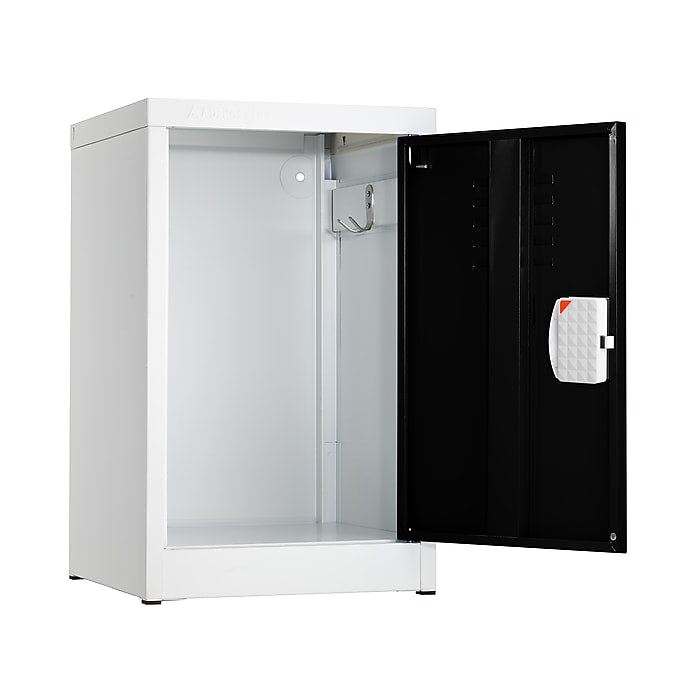 24" H x 15" W Steel Single Tier Storage Locker with Digital Lock, Black