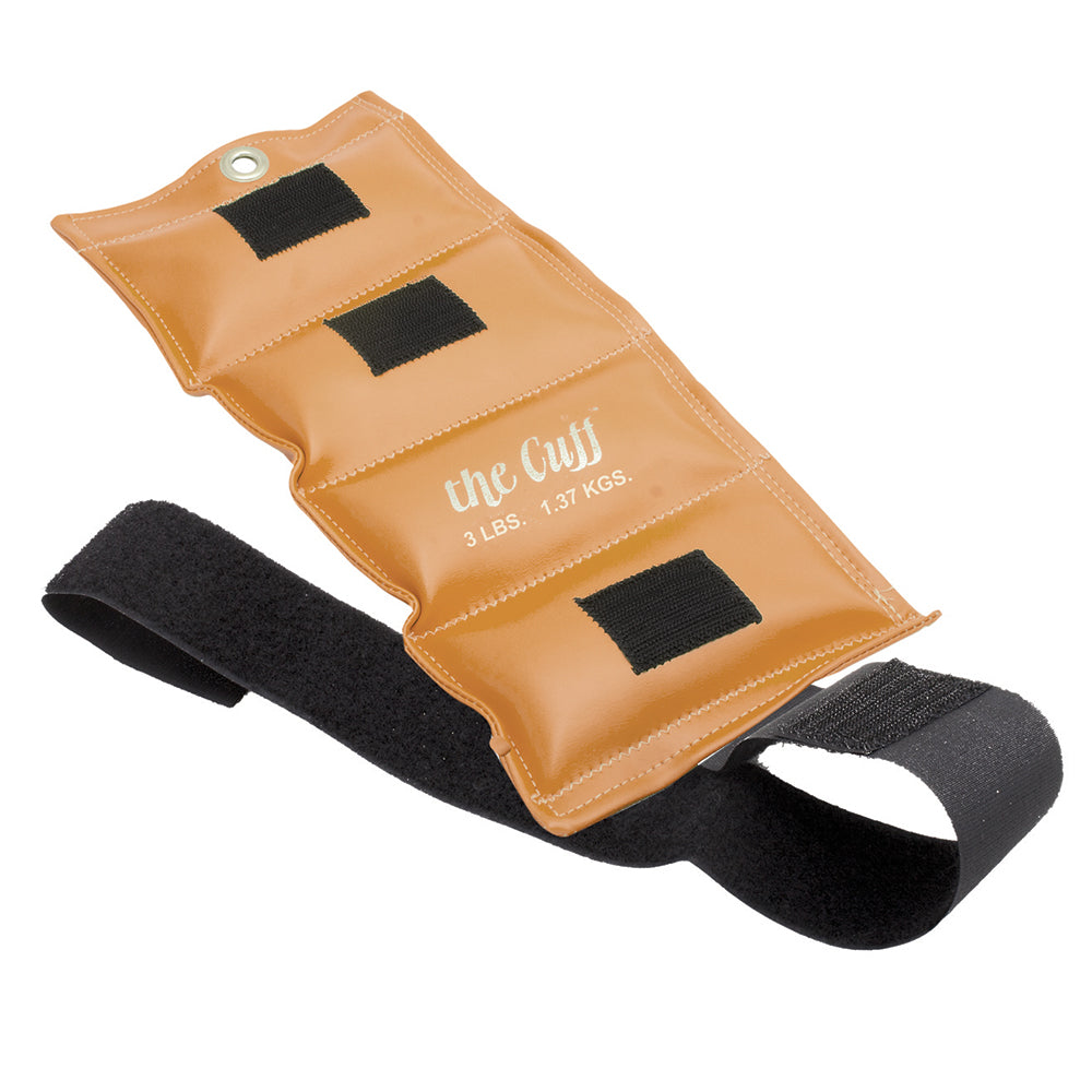 Wrist And Ankle Weight Cuff, Gold, 3 Lbs
