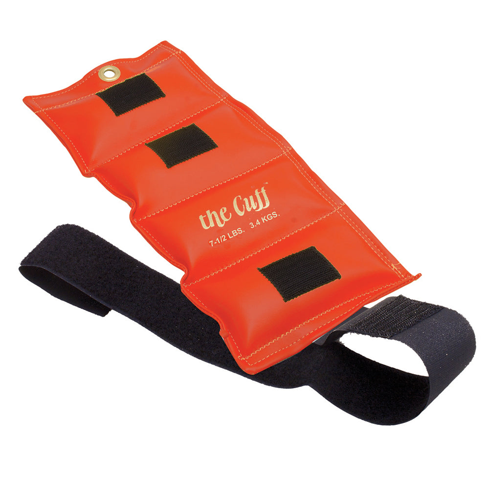 Wrist And Ankle Weight Cuff, Orange, 7 1/2 Lbs
