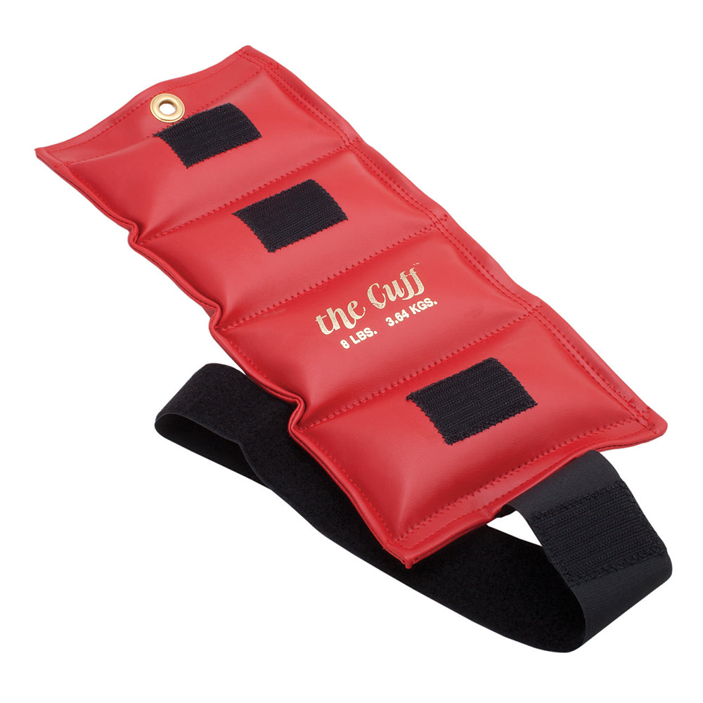 Wrist And Ankle Weight Cuff, Red, 8 Lbs