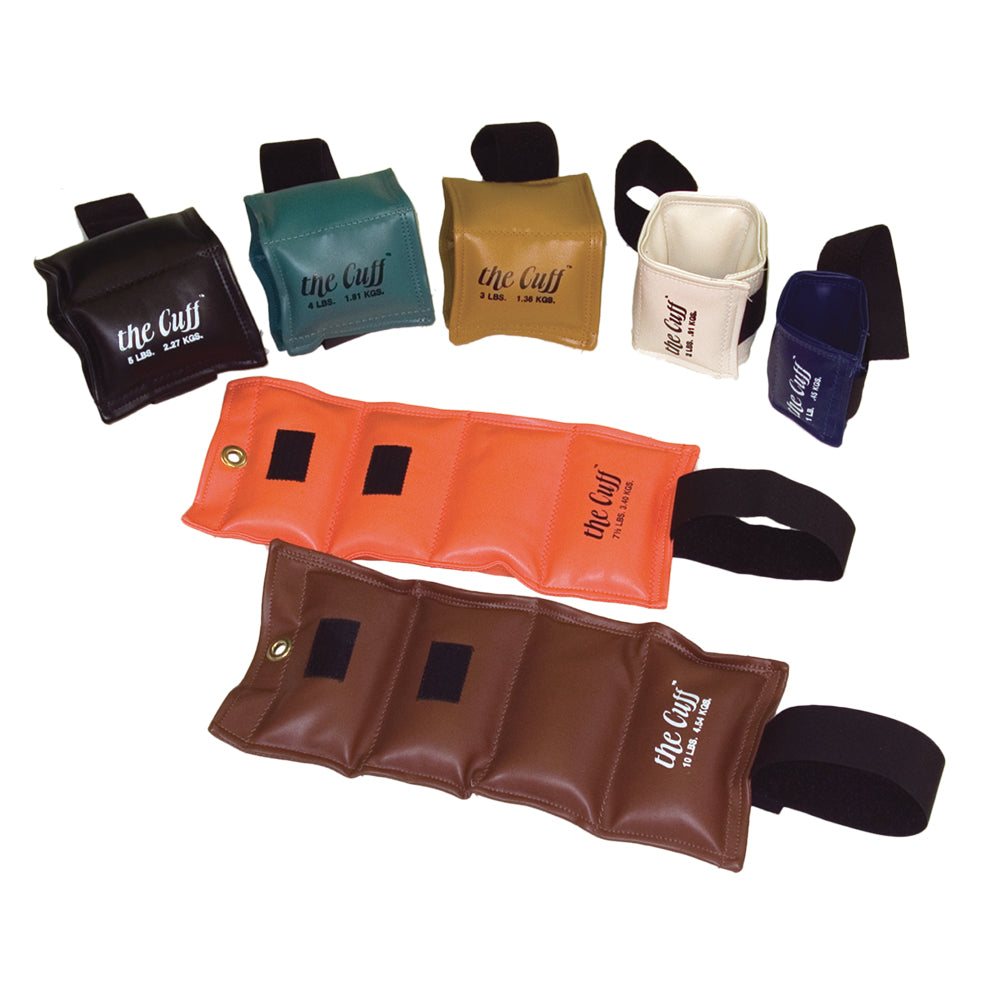 The Cuff Rehabilitation Weight Set Only, Includes 1-, 2-, 3-, 4-, 5-, 7-1/2- And 10-Lb. Weights