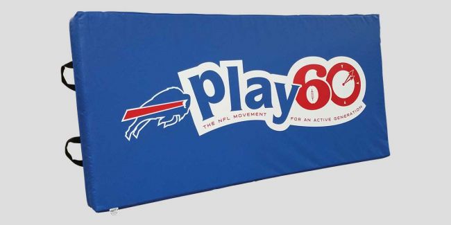 Landing Mat 6'x12'x24" - Landing Mats - Non Fold - ( Polyfoam - 18 Oz Vy.
