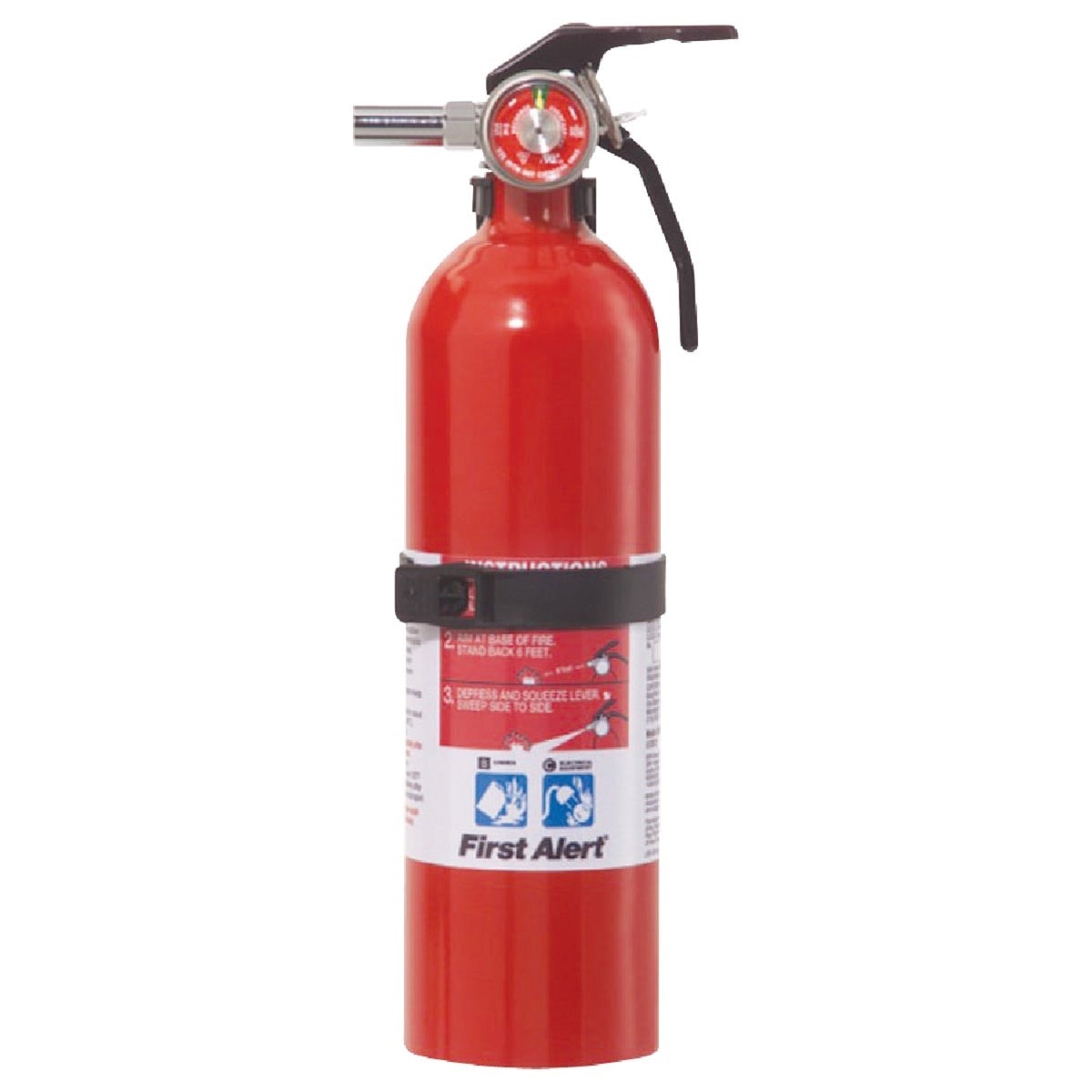 First Alert 5-B:C Rechargeable Recreation Fire Extinguisher