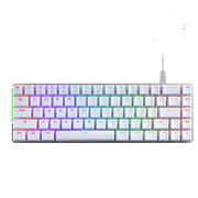 ASUS ROG Falchion Ace Compact White Gaming Keyboard, NXRD Mechanical Switches, per-Key RGB LEDs, USB 2.0 (TypeC to TypeA), Programmable Keys, White