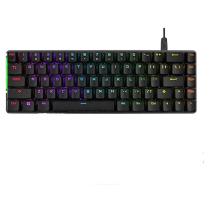 ASUS - ROG Falchion Ace 65% RGB Mech Keyboard, NX Brown Switches, PBT Keycaps, KVM - Black