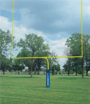 4-1/2" Gooseneck Football High School Goalposts, Goalpost Color: Safety Yellow, Weight: 1050 lbs