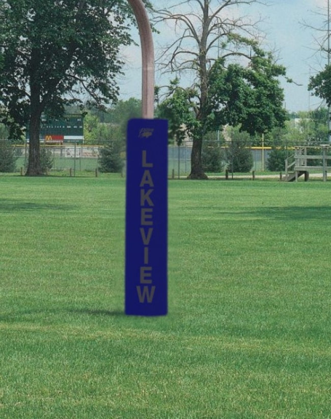 Competition 5" Thick Football Goal Post Pads, Dark Royal