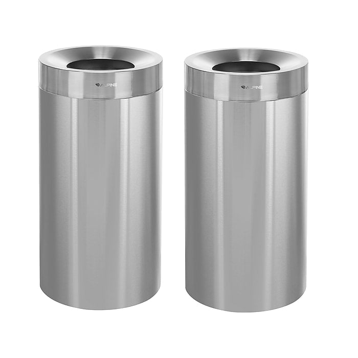 2 Pack 27 Gallon Trash Cans