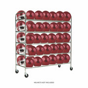 60 Helmet Football Cart