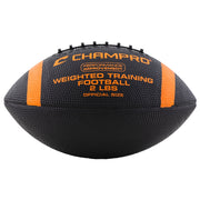 Weighted Football - Black, Intermediate
