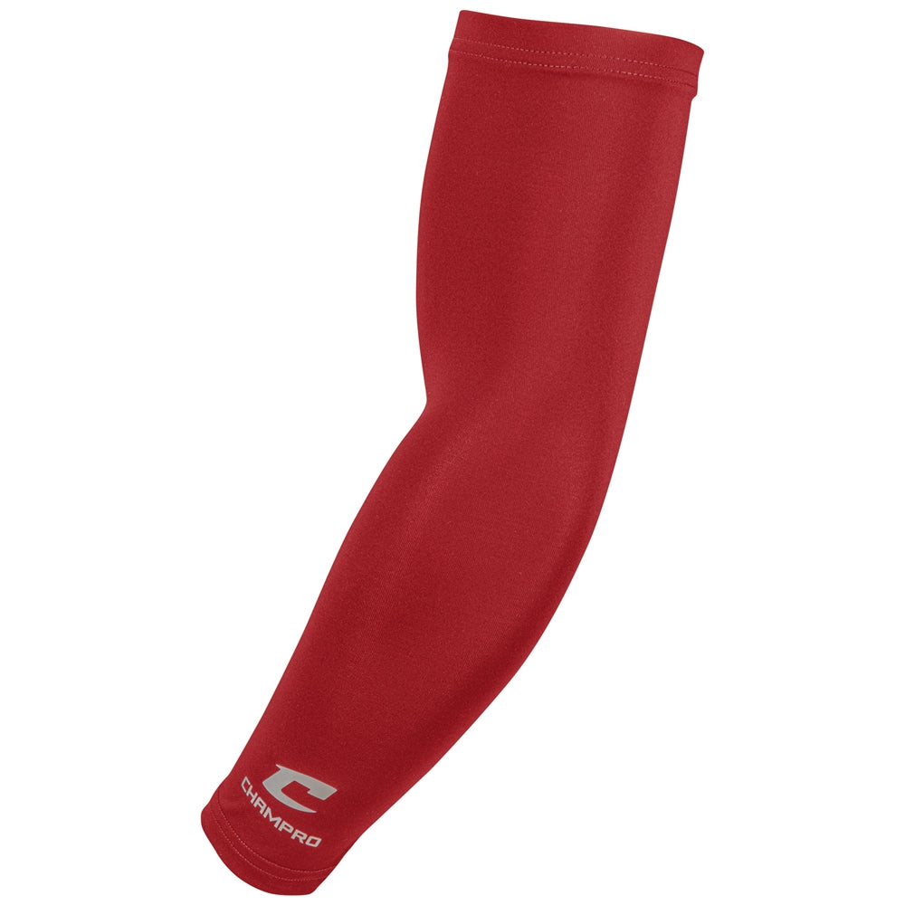 Compression Arm Sleeve - Scarlet, Youth