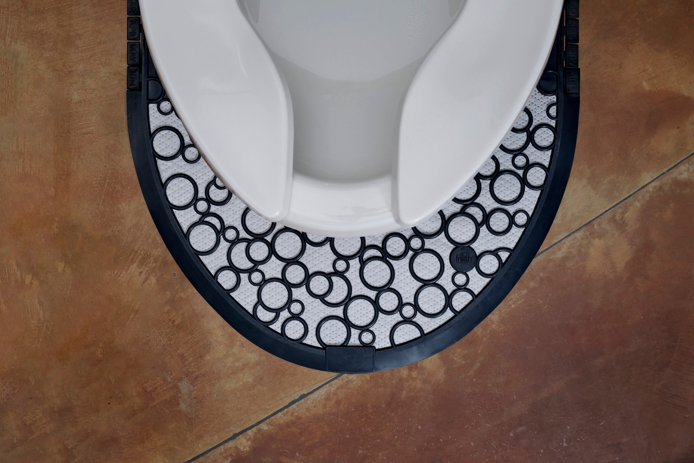 P-Shield Commode Mat  (6 Pack)