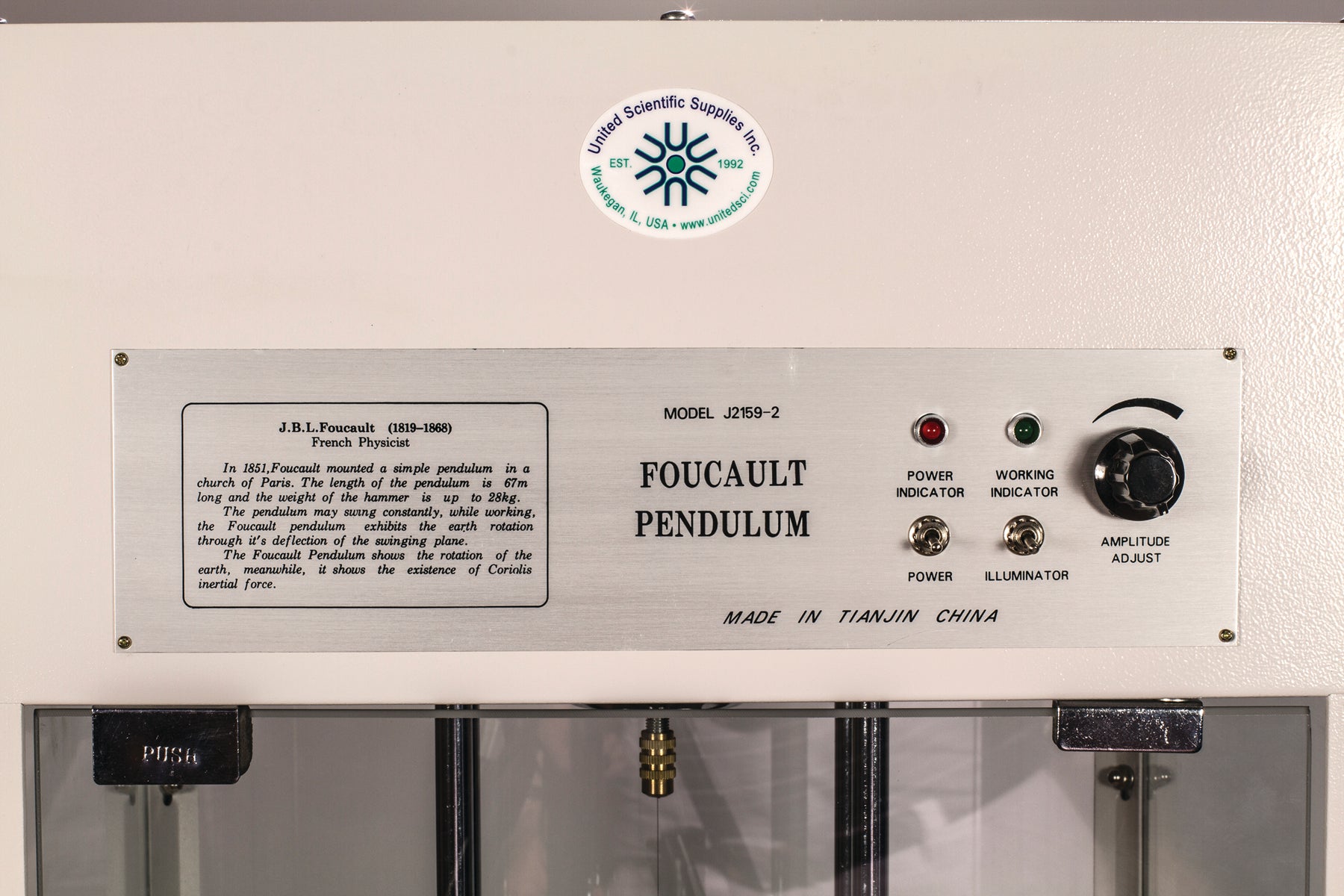 United Scientific® Foucault'S Pendulum Apparatus