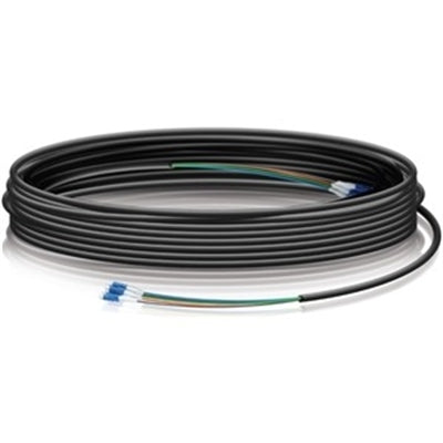 Ubiquiti Single-Mode Lightweight Fiber Cable, Lenth 90m, Outdoor-Rated, Kevlar Yarn for Added Tensile Strength, Weatherproof Tape, FC-SM-300