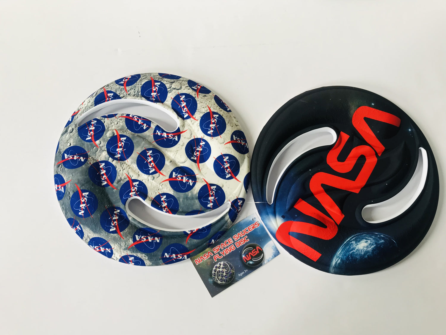 NASA Space Saucers Flying Disc, 2 Pack