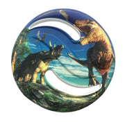 Dino Saucer Flying Disc Multiple Dinos , 1/pc