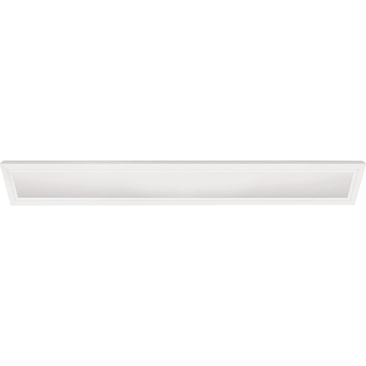 Feit Electric Edge-Lit 6 In. W. x 4 Ft. L. White Dimmable 6-Way LED Utility Flush Mount Light