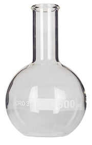Flask Flat Bottom 500ml. Pack 12.