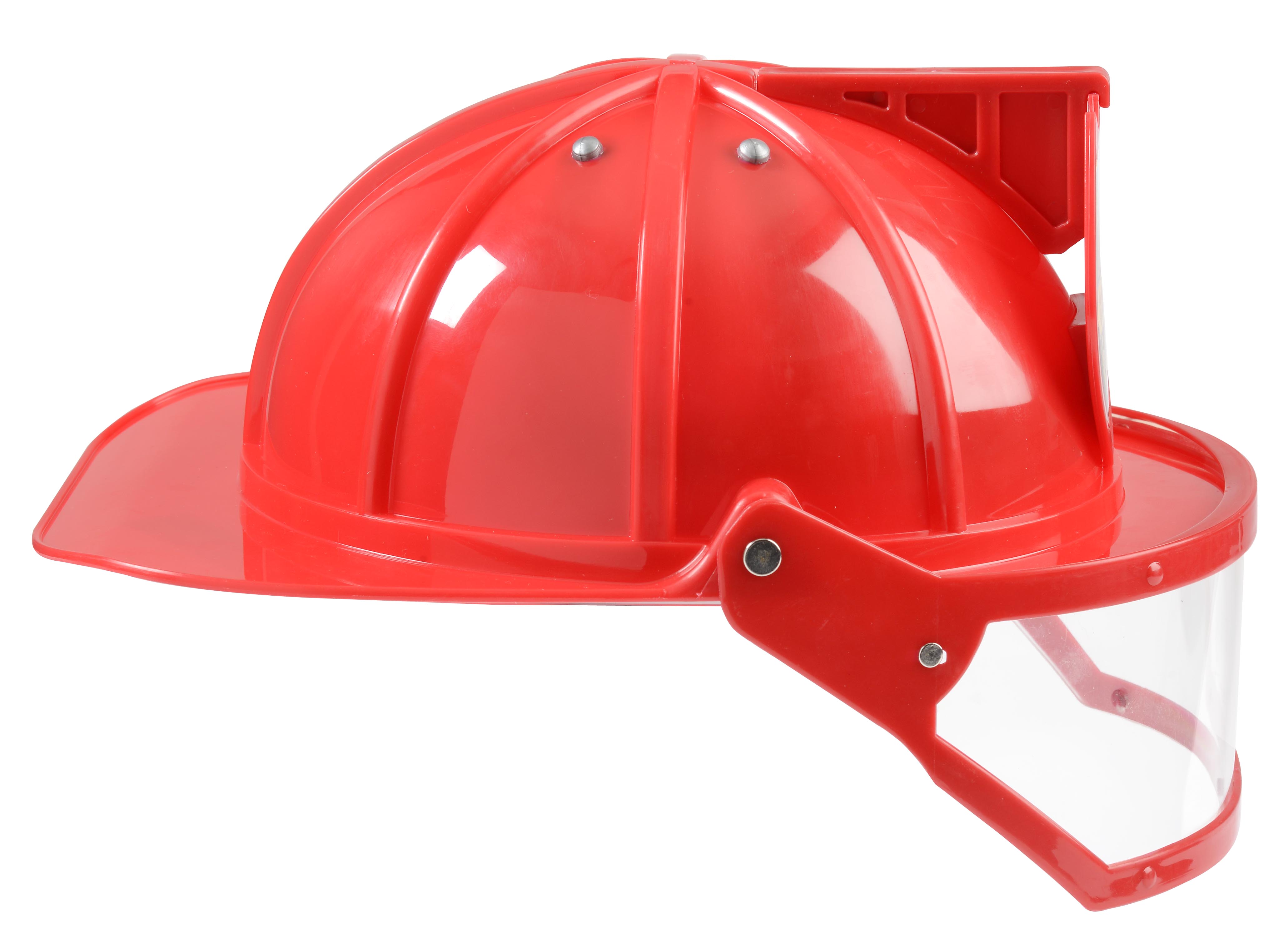 Adult Fire Fighter, Helmet Only, Red