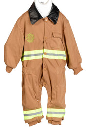 Jr. Fire Fighter Suit, Tan, Size 6 to 12 Months