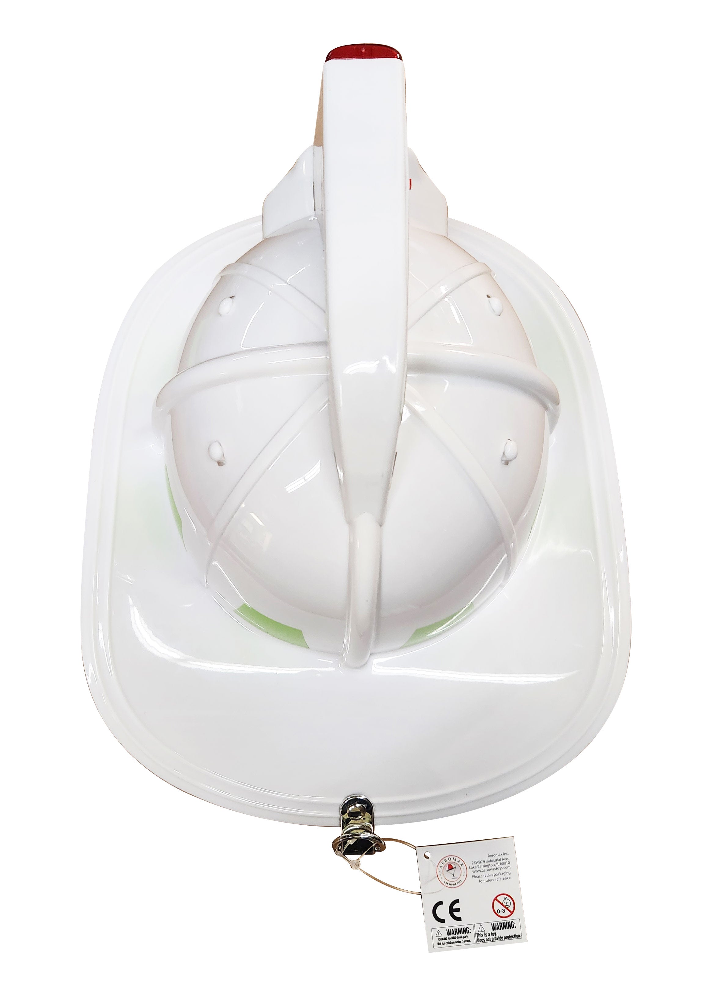 Jr. Fire Fighter, Helmet Only, Adjustable Youth Size, with Siren & Light