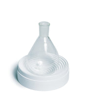 United Scientific® Recovery Flasks, Pear Shaped, Borosilicate Glass, 50 mL, comes with 6