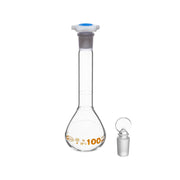 United Scientific® Volumetric Flask, Class A, Individually Certified, Wide Mouth, 100 mL