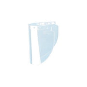 Faceshield Window Wide Vision Size, .060" 8" X 16 1/2" Clear, Injection Molded, Fits F400, F500 Series, FH66, FM70, FM71. Available in Bulk Pack