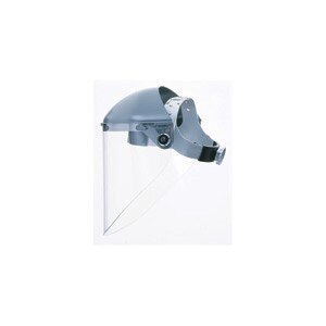 High Performance Faceshield Headgear, with deeper 7" Crown, Ratchet, Broader. Fits over Protective Spectacles, Uses 3C Headgear. Available in Bulk Pack