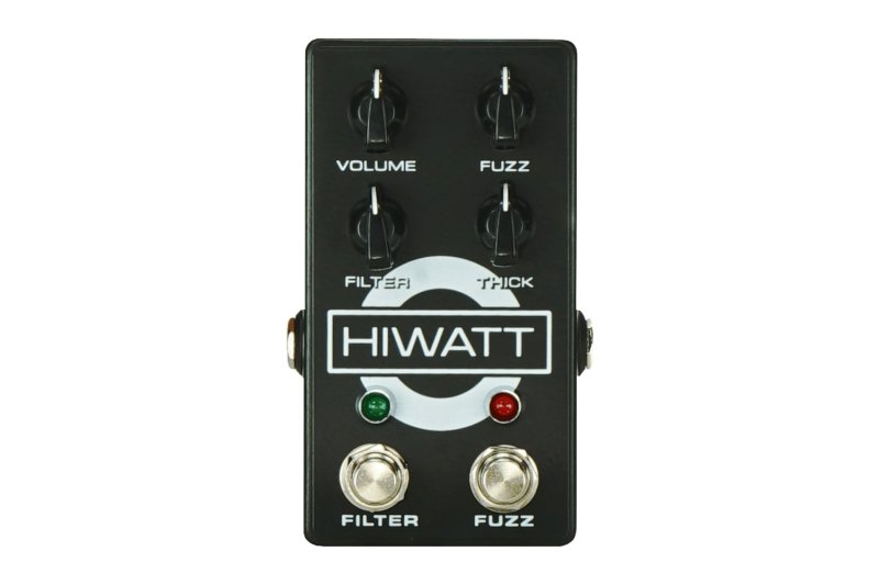 Hiwatt Filter Fuzz MKII Black - 60S-Style Gain Machine W/ Filter & EQ