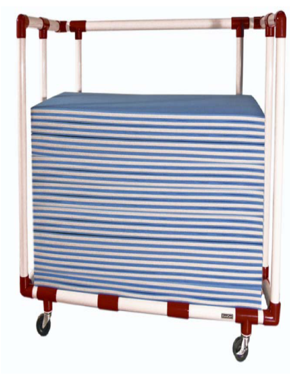 Fitness Mat Mover, 26” wide x 52” high x either 54” long or 66” long