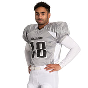 Huddle Football Jersey - Gold, White - Youth - Medium