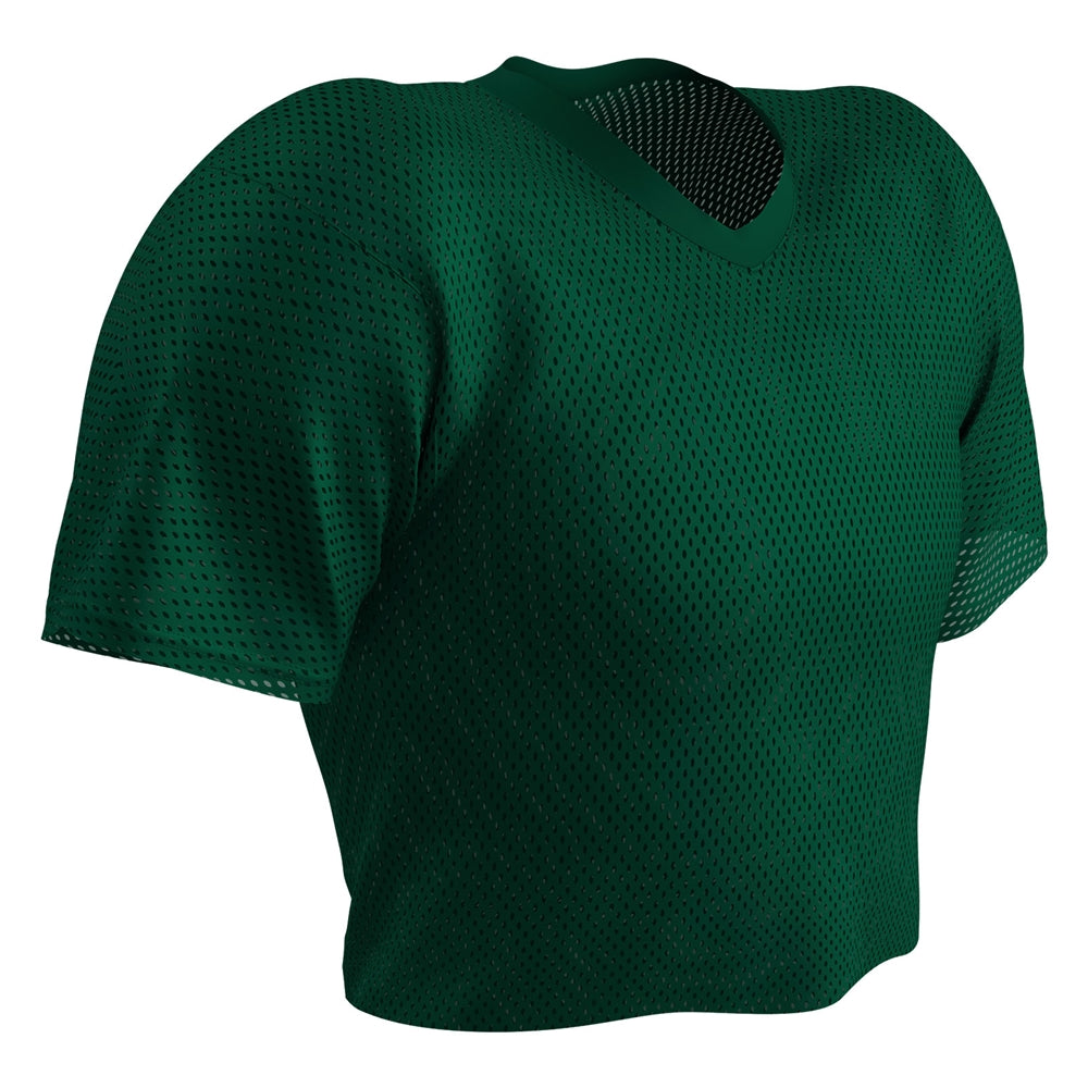 Polyester Porthole Mesh Practice Jersey - Forest Green - Adult - 3XL