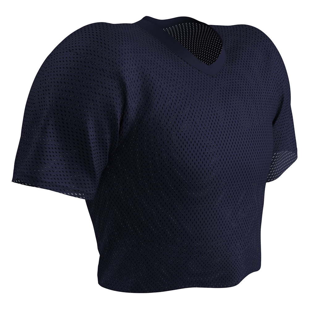 Polyester Porthole Mesh Practice Jersey - Navy - Youth - Extra-Large