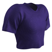 Polyester Porthole Mesh Practice Jersey - Purple - Youth - Extra-Large