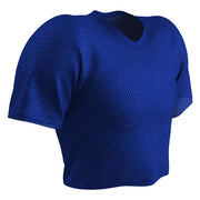 Polyester Porthole Mesh Practice Jersey - Royal - Adult - Medium