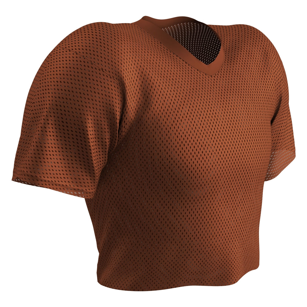 Polyester Porthole Mesh Practice Jersey - Texas Orange - Youth - Extra-Large