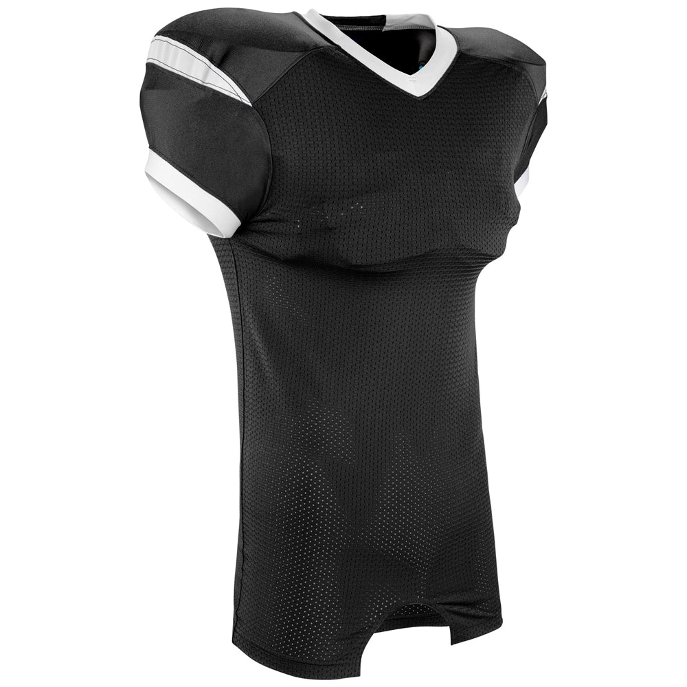 Backer Football Jersey - Black White - Adult - XXLarge