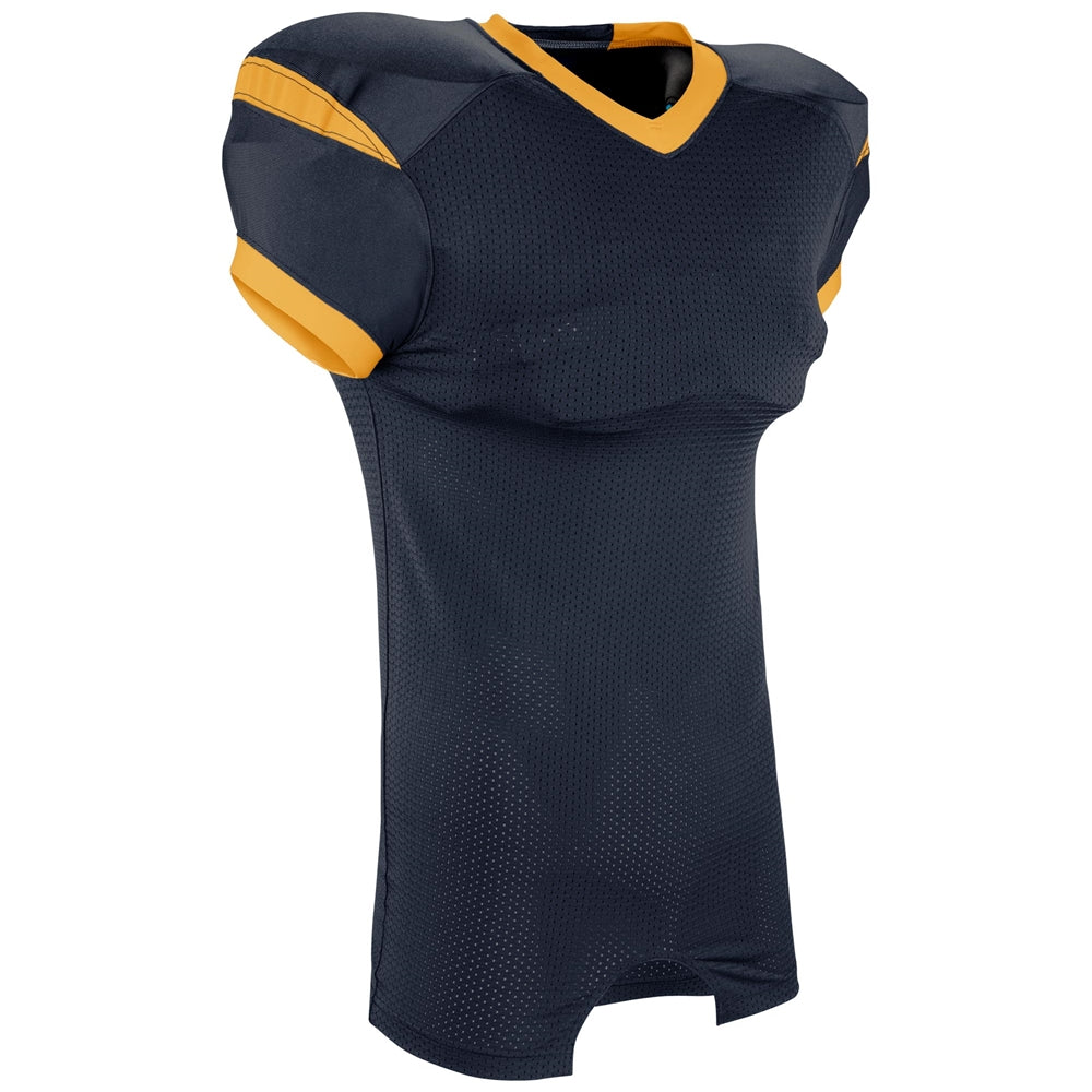 Backer Football Jersey - Navy Gold - Adult - 3XL