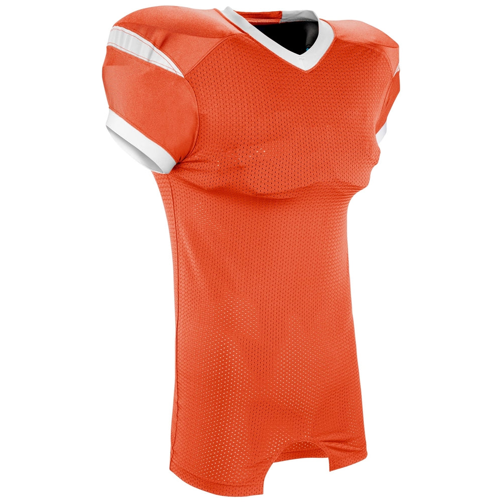 Backer Football Jersey - Orange White - Adult - XXLarge