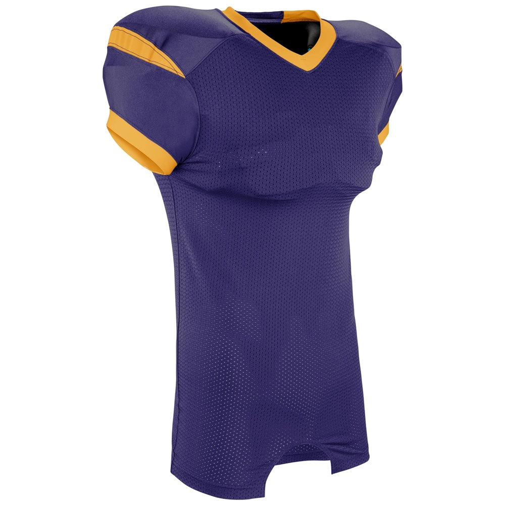 Backer Football Jersey - Purple Gold - Youth - Large