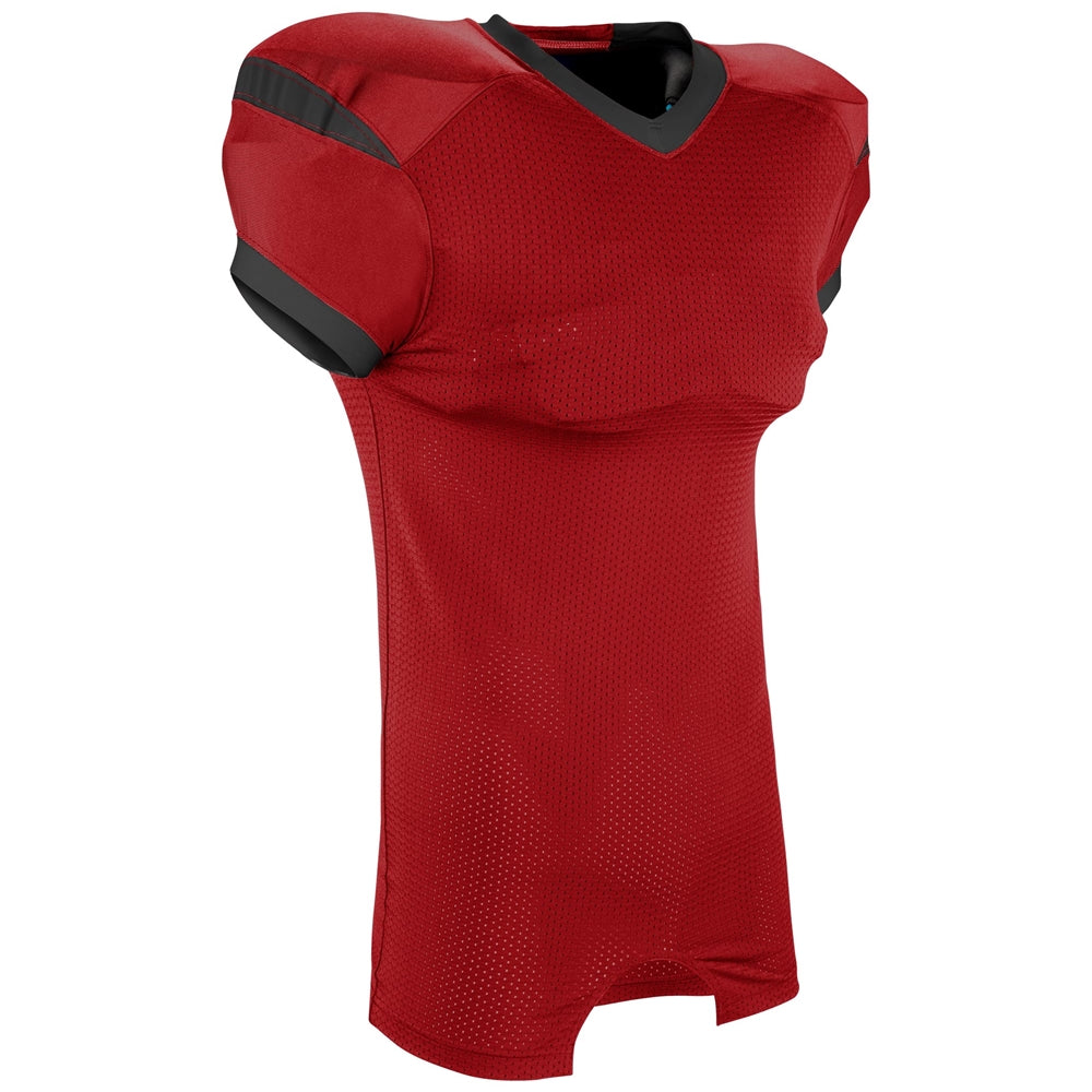 Backer Football Jersey - Scarlet Black - Youth - Small