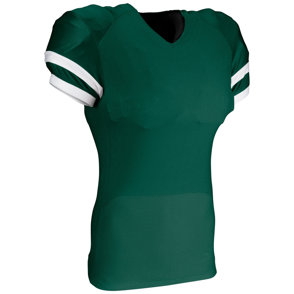 End Zone Football Jersey - Forest Green White - Adult - 5XL