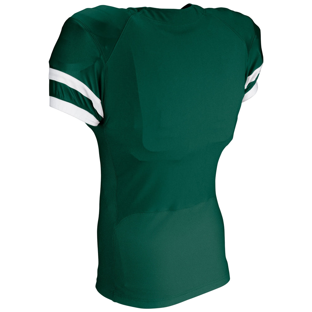 End Zone Football Jersey - Forest Green White - Adult - 5XL