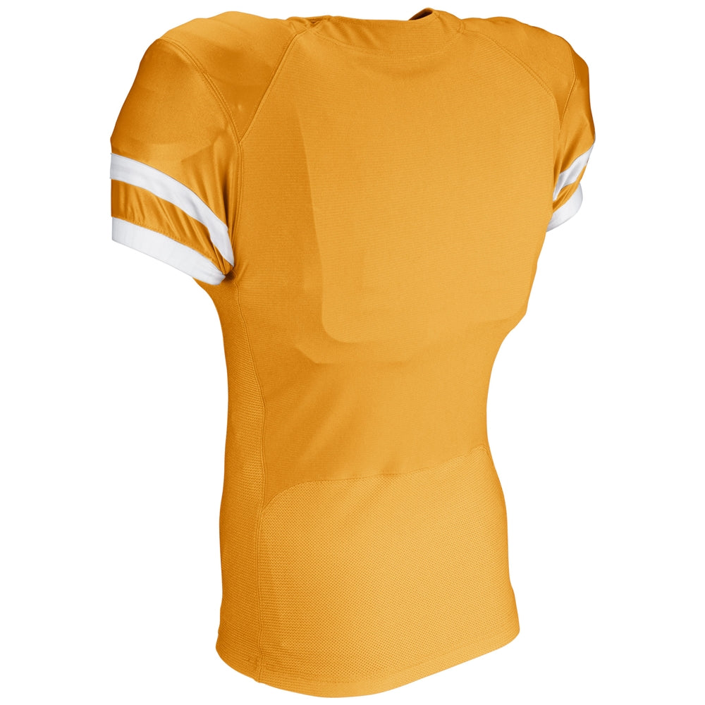 End Zone Football Jersey - Gold White - Adult - 4XL