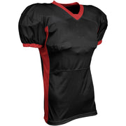 BLITZ Football Jersey - Black Scarlet - Youth - Medium
