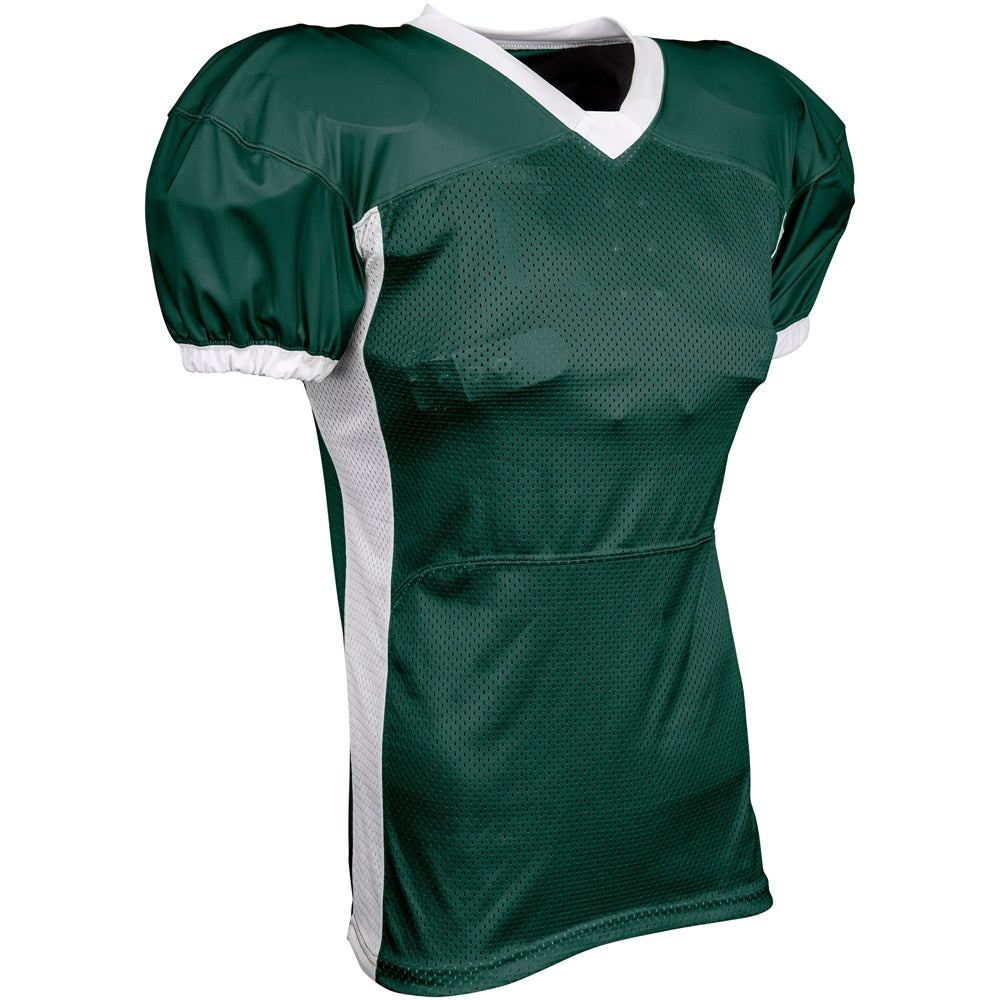 BLITZ Football Jersey - Forest Green White - Adult - 3XL
