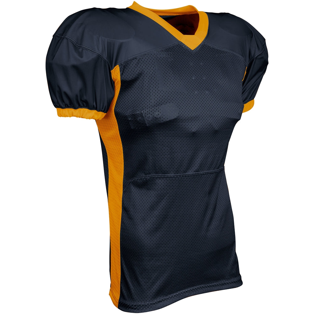 BLITZ Football Jersey - Navy Gold - Youth - Large